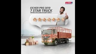 Introducing Eicher Pro 3019- 7 Star Truck