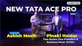 Tata ACE New Launch 2025 | Exclusive Talk with Pinaki Haldar, Tata Motors VP SCV