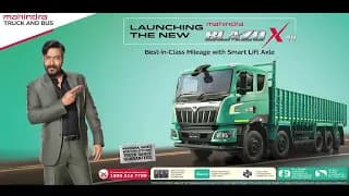 The All-New Mahindra BLAZO X 48 | Mahindra Truck and Bus |