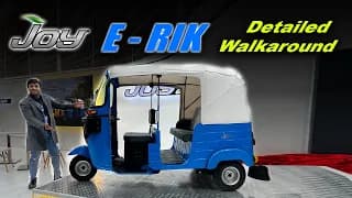 New Joy E Rik - EV रिक्शा के जमाने में क्यू Petrol और CNG पर पैसा बहाना ? JOY E RIK 🔥 Walkaround
