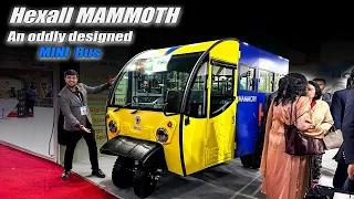 India's most Oddly designed MINI Bus - Looks like a 3 Wheeler Mini BUS | Hexall Mammoth
