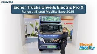 #eicherprox Launch at #bharatmobilityexpo2025 : Next-Gen Performance & Efficiency !