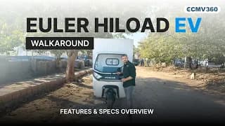 Euler HiLoad EV: Walkaround Features, Specifications & More!