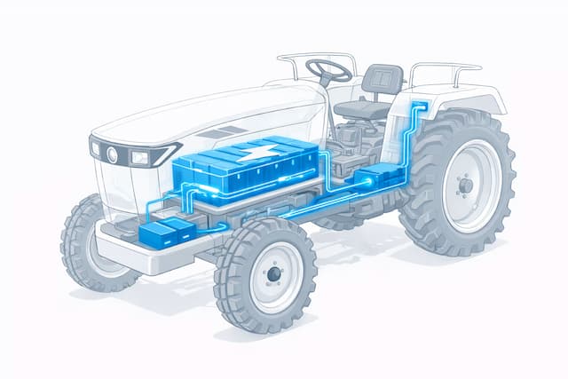 Electric Tractor Diagram