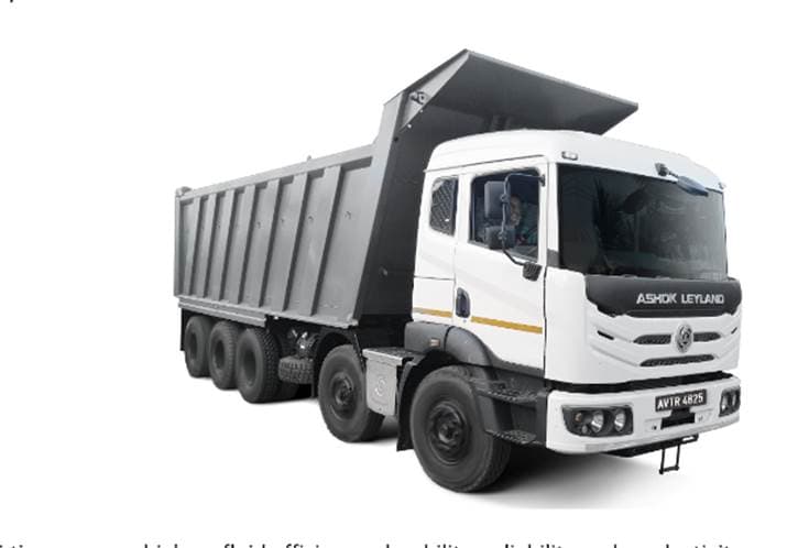 Ashok Leyland 4825 Tipper Front Right Side Ashok Leyland 4825 Tipper Front Right Side
