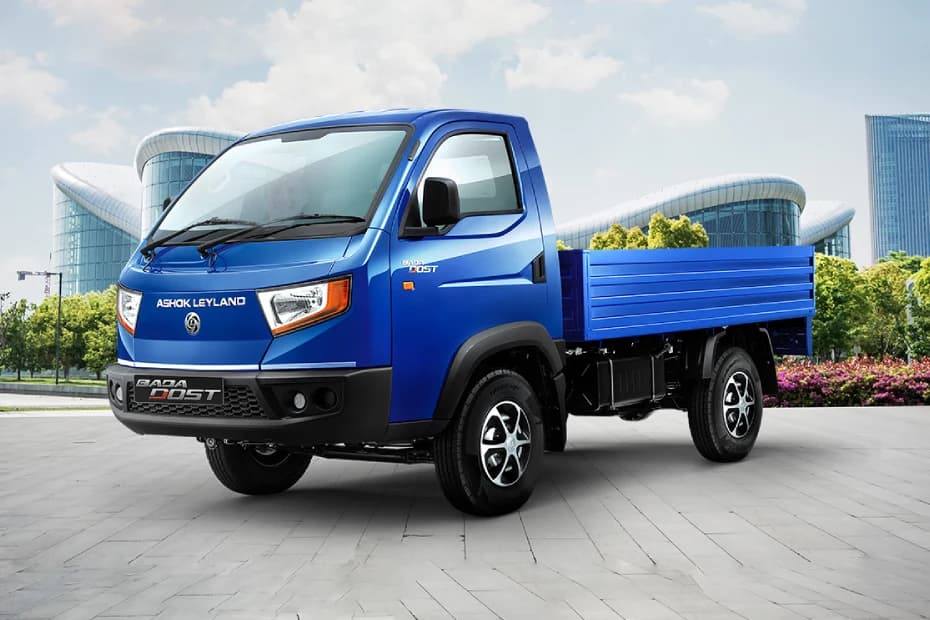 Ashok Leyland Bada Dost i3+ with LNT Left Front Three Quarter Ashok Leyland Bada Dost i3+ with LNT Left Front Three Quarter