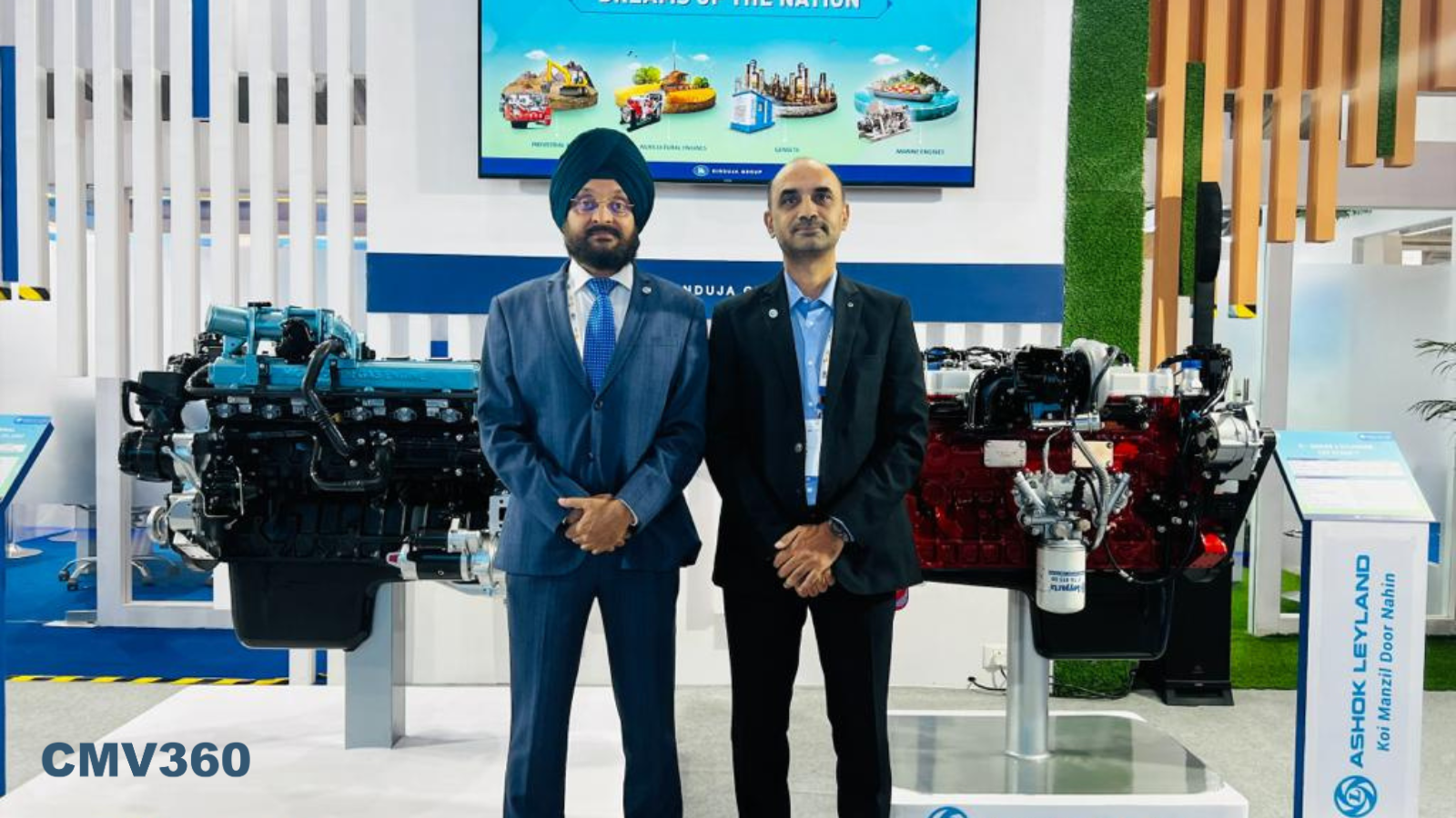 Ashok Leyland Showcases AL H6 Diesel Engine - CEV Stage V and More at EXCON 2023.png
