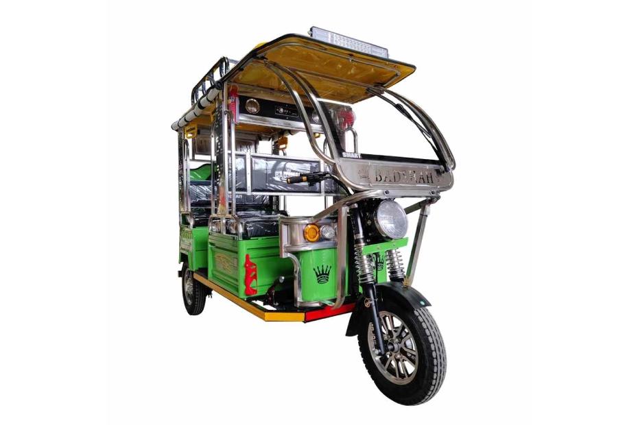 Badshah Smart Royal SS E Rickshaw Green Color Badshah Smart Royal SS E Rickshaw Green Color
