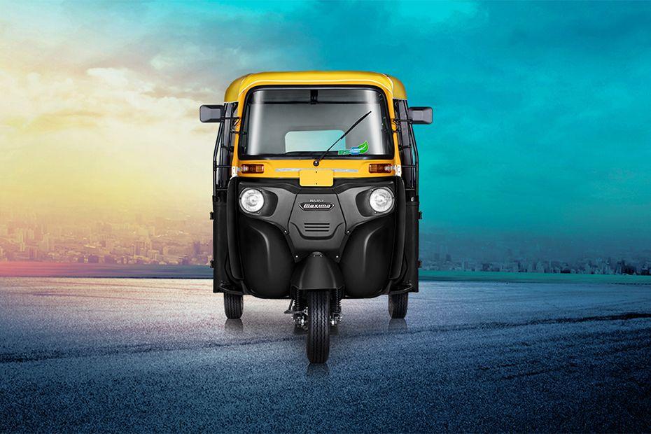 Bajaj Maxima X Wide Black-Yellow Front Side Bajaj Maxima X Wide Black-Yellow Front Side