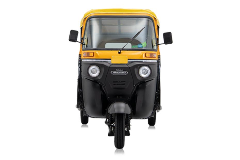 Bajaj Maxima Z Black-Yellow Front View Bajaj Maxima Z Black-Yellow Front View