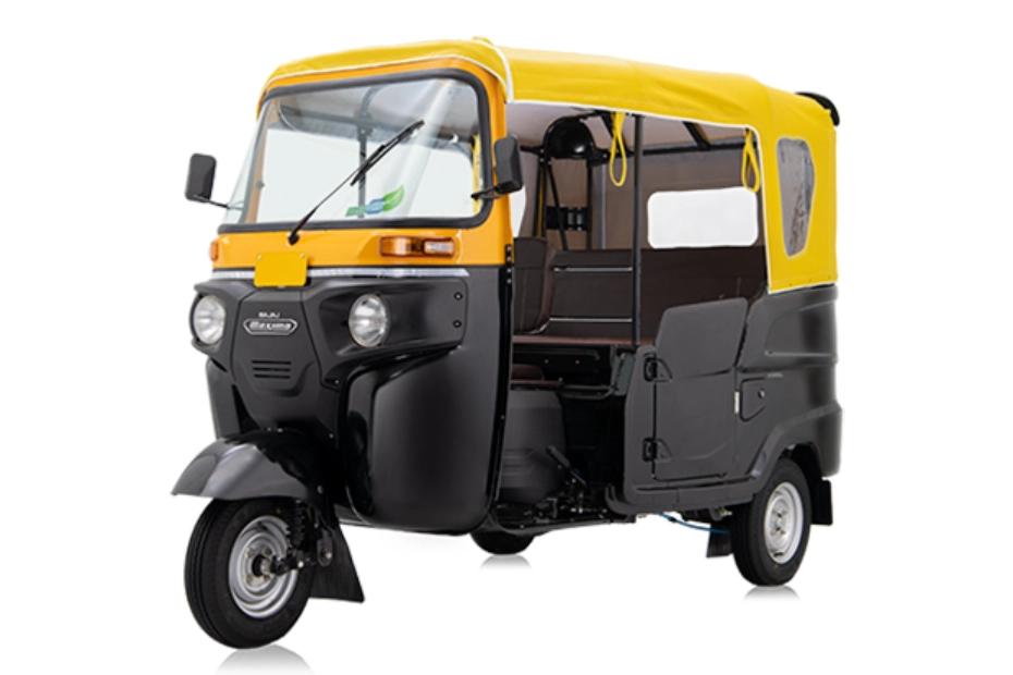 Bajaj Maxima Z Black-Yellow Left Front Three Quarter Bajaj Maxima Z Black-Yellow Left Front Three Quarter