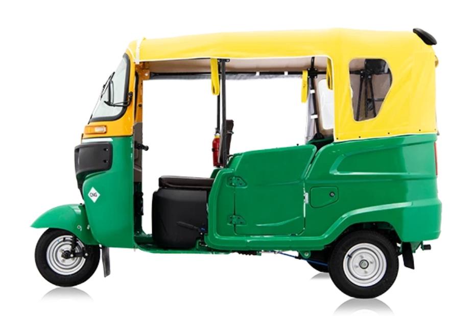 Bajaj Maxima Z Eco-Green Left Side View Bajaj Maxima Z Eco-Green Left Side View