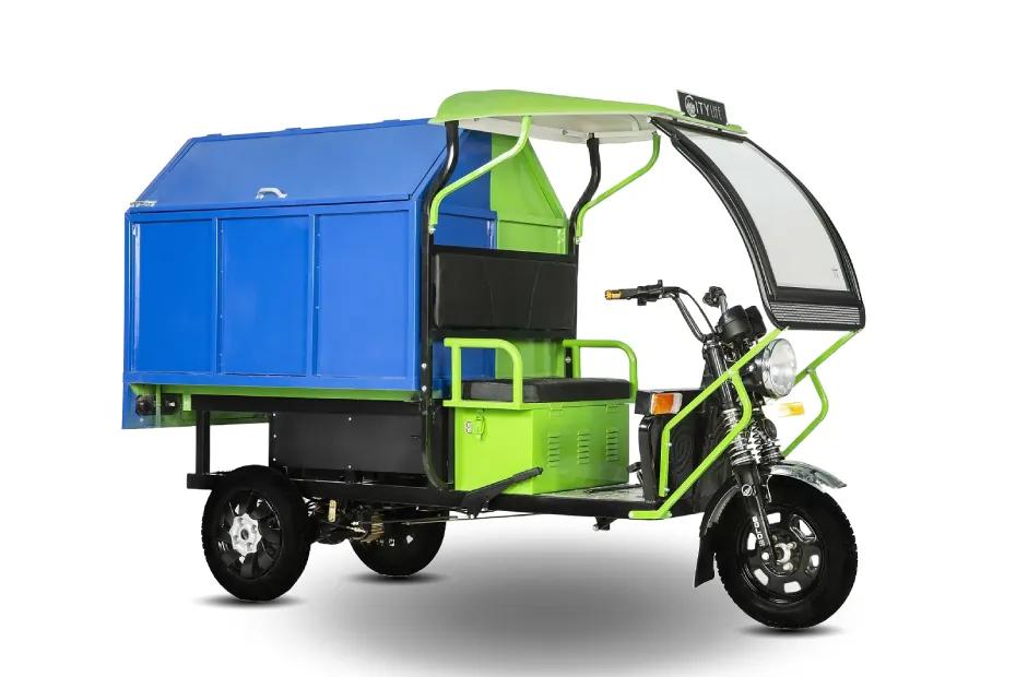 City Life Garbage Loader XV Max Green & Blue Color City Life Garbage Loader XV Max Green & Blue Color