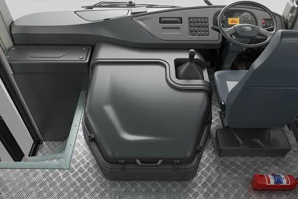 Eicher 6016 M LPO interior Eicher 6016 M LPO interior