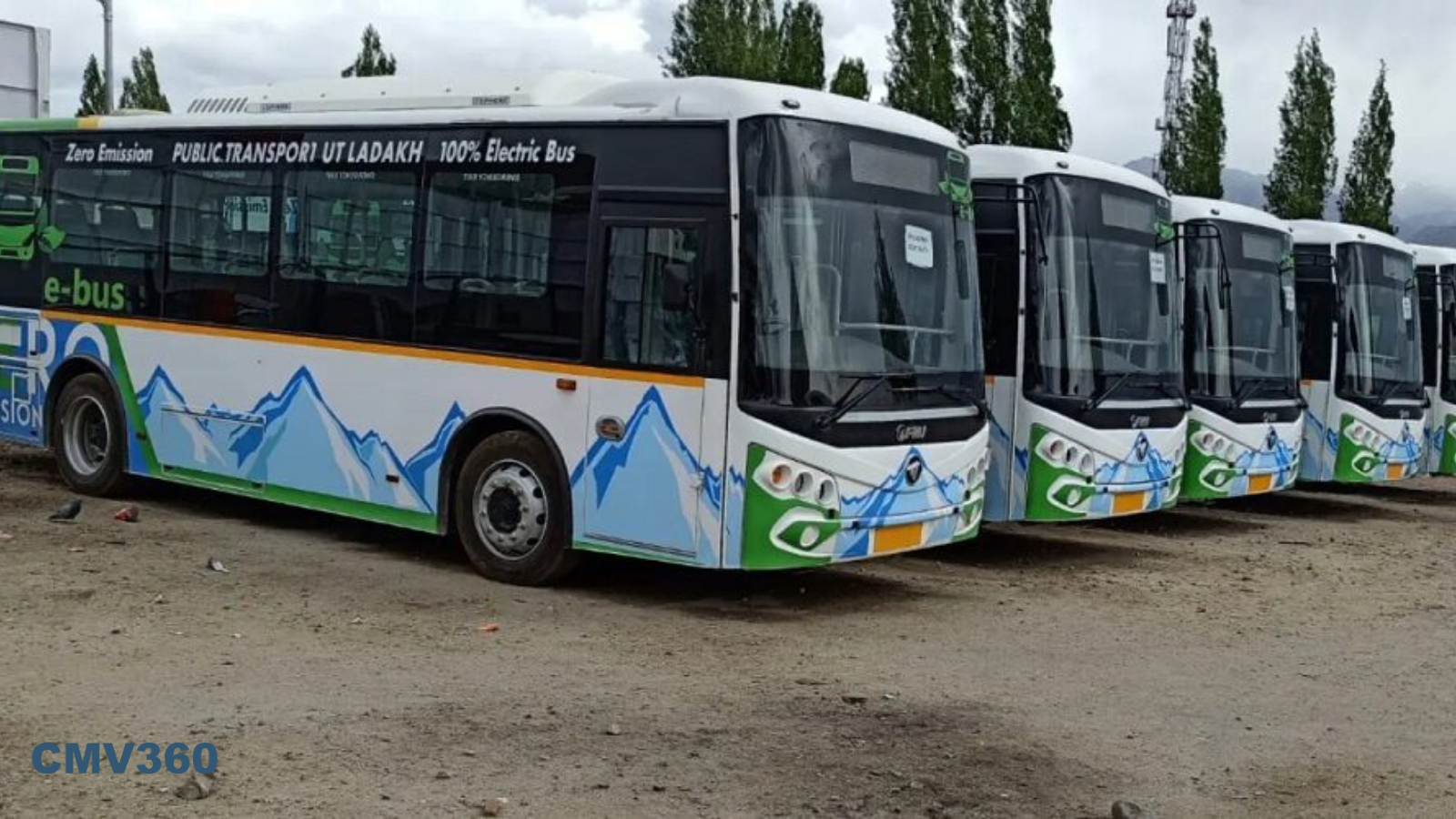 Electric Buses in Ladakh Covers 1 Lakh km in a Year.png