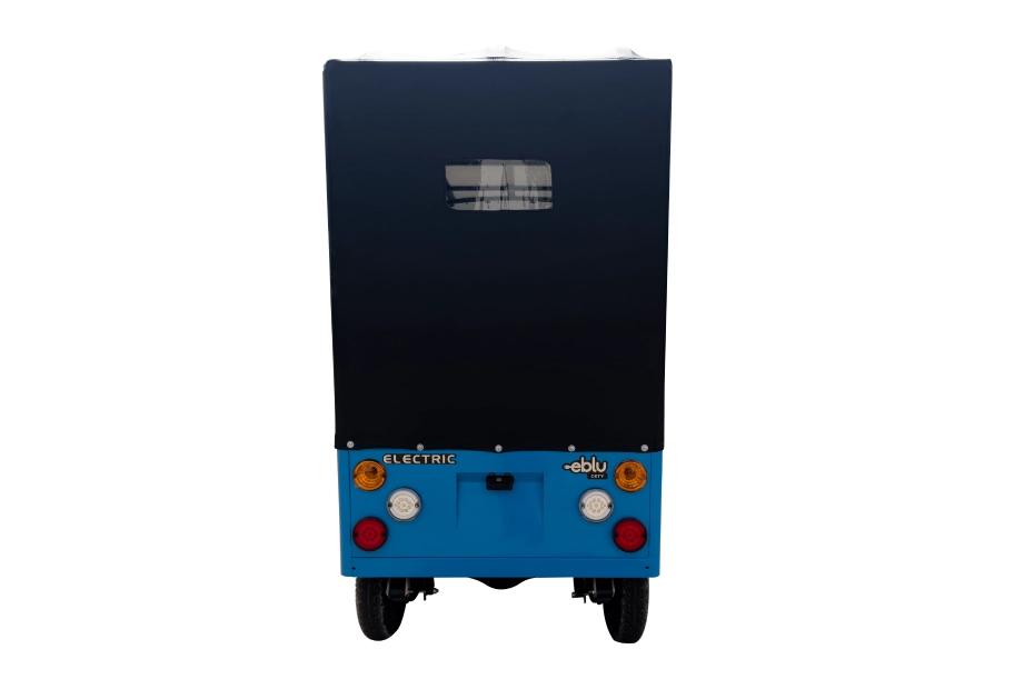 Godawari Eblu Cety E-Rickshaw Rear View Godawari Eblu Cety E-Rickshaw Rear View