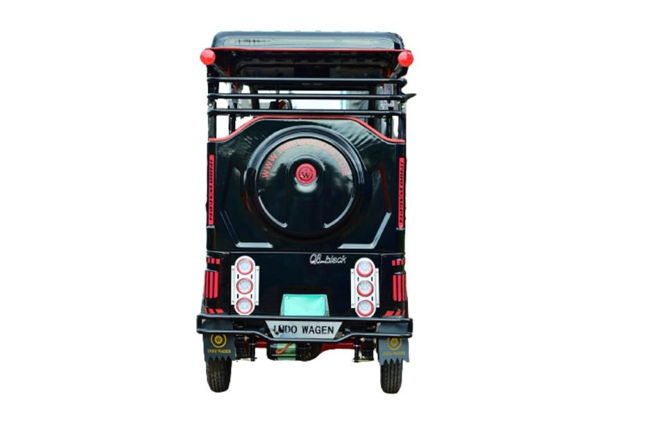 Indo Wagen Q8 Black Rear View Indo Wagen Q8 Black Rear View