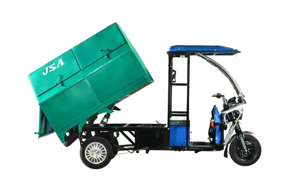 JSA Garbage E-Cart Right Side JSA Garbage E-Cart Right Side