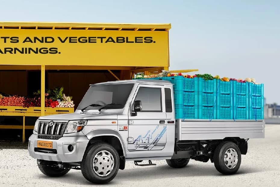 Mahindra Bolero MaXX Pik-Up City Left Front Three Quarter Mahindra Bolero MaXX Pik-Up City Left Front Three Quarter