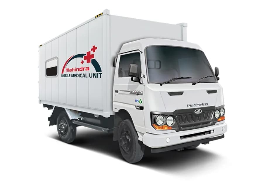 Mahindra Jayo Mobile Medical Unit White Color Mahindra Jayo Mobile Medical Unit White Color