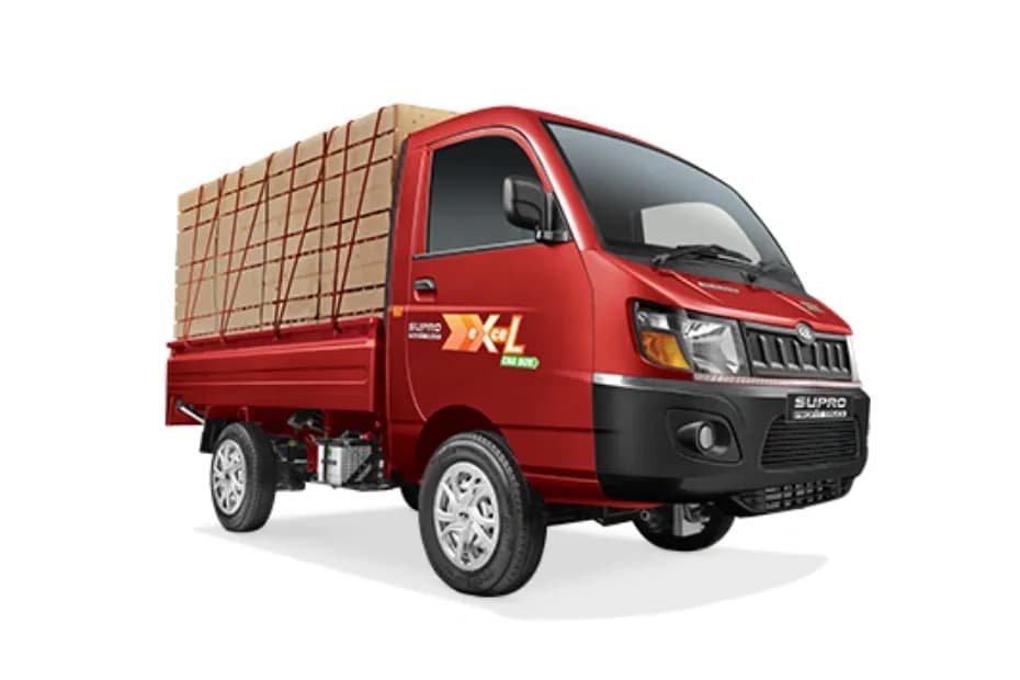 Mahindra Supro Profit Truck Excel Crimson Red Color Mahindra Supro Profit Truck Excel Crimson Red Color
