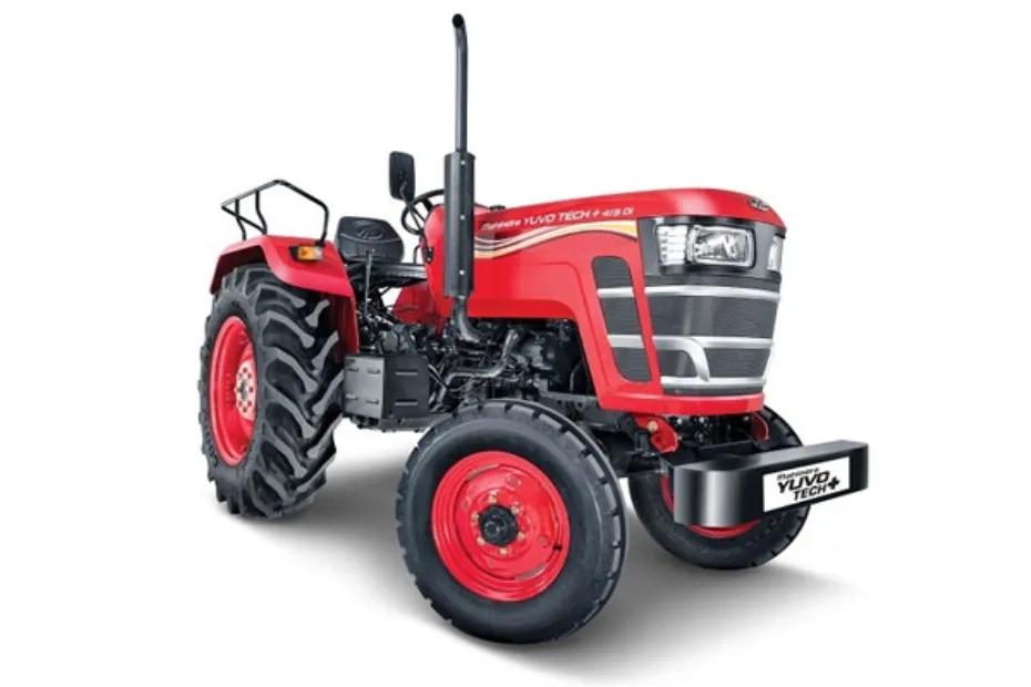 Mahindra YUVO TECH Plus 265 DI Red Color Mahindra YUVO TECH Plus 265 DI Red Color