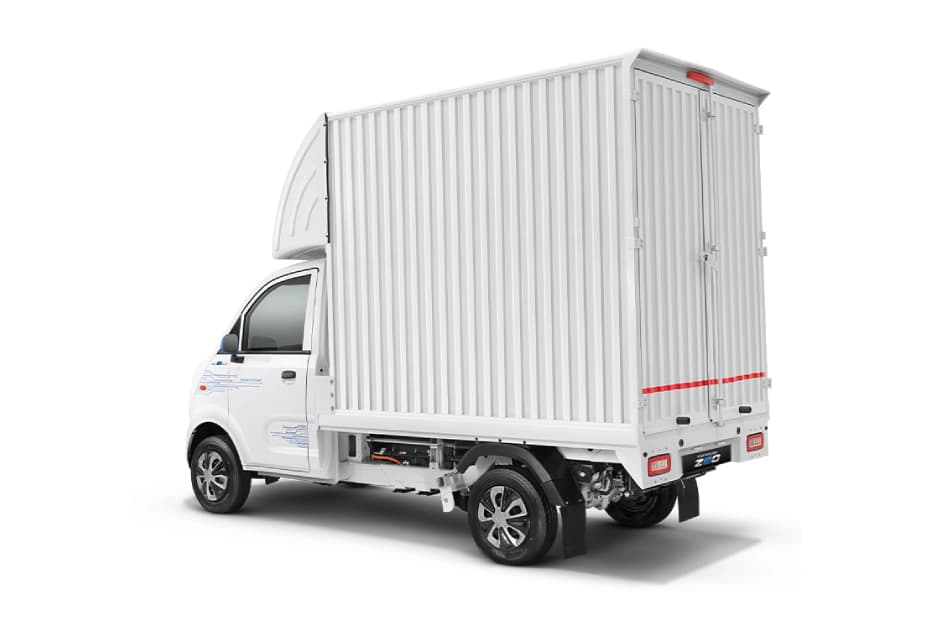 Mahindra ZEO Left Rear Three Quarter Mahindra ZEO Left Rear Three Quarter