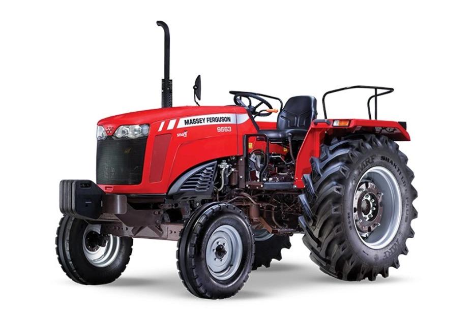 Massey Ferguson 9563 Smart 2WD (12+4) - Quadra PTO Left Front Three Quarter Massey Ferguson 9563 Smart 2WD (12+4) - Quadra PTO Left Front Three Quarter