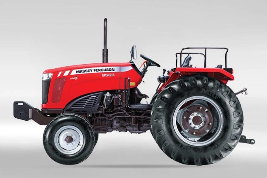 Massey Ferguson 9563 Smart 2WD (12+4) - Quadra PTO Left Side View Massey Ferguson 9563 Smart 2WD (12+4) - Quadra PTO Left Side View