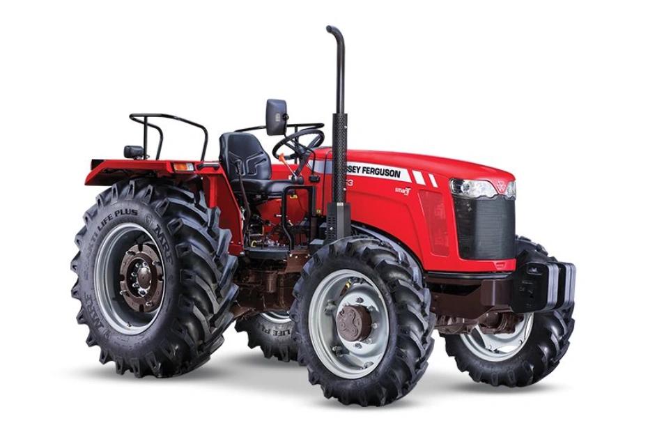 Massey Ferguson 9563 Smart 4WD (12+4) - IPTO Right Front Three Quarter Massey Ferguson 9563 Smart 4WD (12+4) - IPTO Right Front Three Quarter