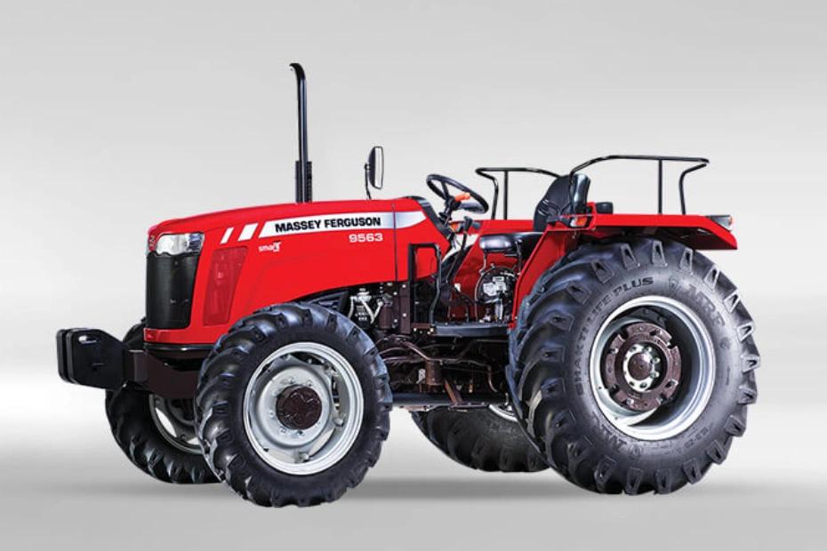 Massey Ferguson 9563 Smart 4WD (12+4) - IPTO Left Side View Massey Ferguson 9563 Smart 4WD (12+4) - IPTO Left Side View