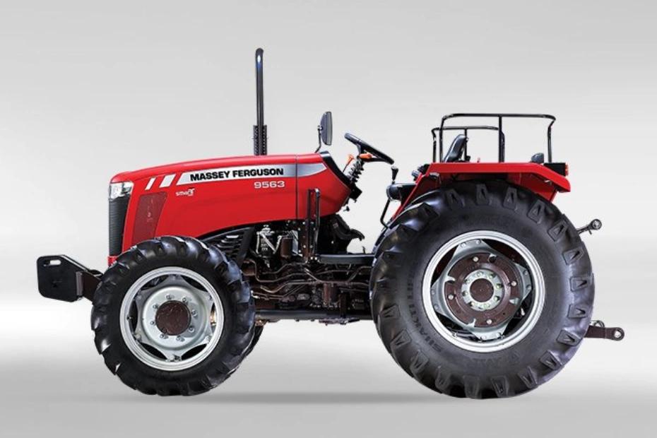 Massey Ferguson 9563 Smart 4WD (12+4) - IPTO Left Side View Massey Ferguson 9563 Smart 4WD (12+4) - IPTO Left Side View