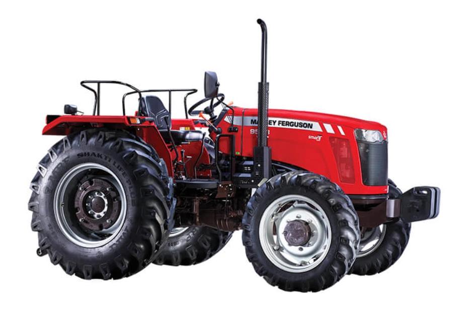 Massey Ferguson 9563 Smart 4WD (12+4) - IPTO Right Side View Massey Ferguson 9563 Smart 4WD (12+4) - IPTO Right Side View