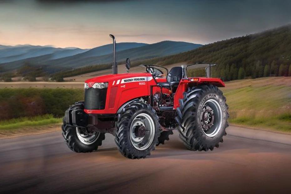 Massey Ferguson 9563 Smart 4WD (12+4) - IPTO Left Front Three Quarter Massey Ferguson 9563 Smart 4WD (12+4) - IPTO Left Front Three Quarter