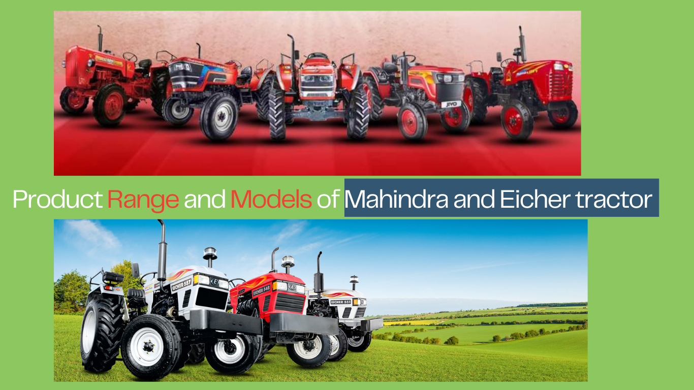 models of mahindra and eicher tractors