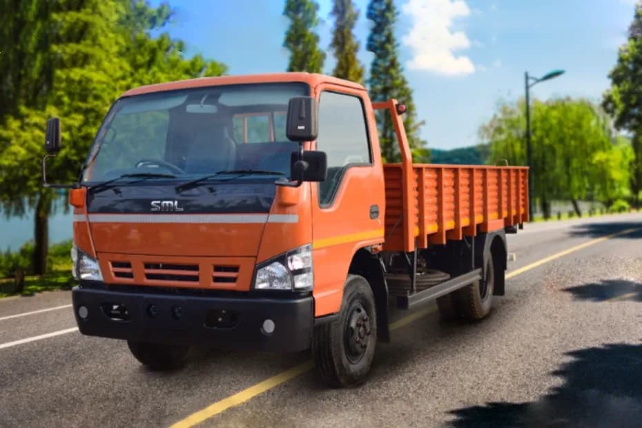 SML Isuzu Super Tipper Brown Color SML Isuzu Super Tipper Brown Color