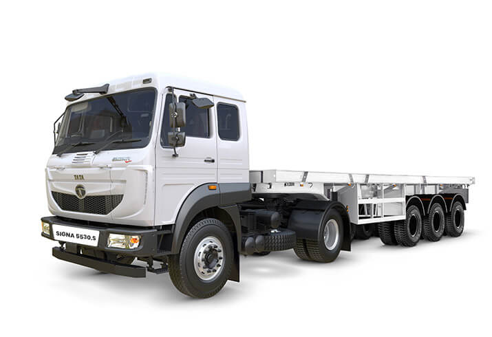 Tata Signa 5525.S: Segment's first 55 Ton 4x2 TT with a payload of 41.5 tons.