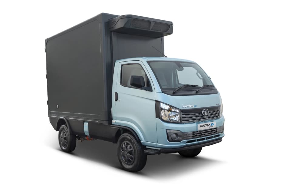 Tata Intra EV Pickup Right Front Three Quarter Tata Intra EV Pickup Right Front Three Quarter