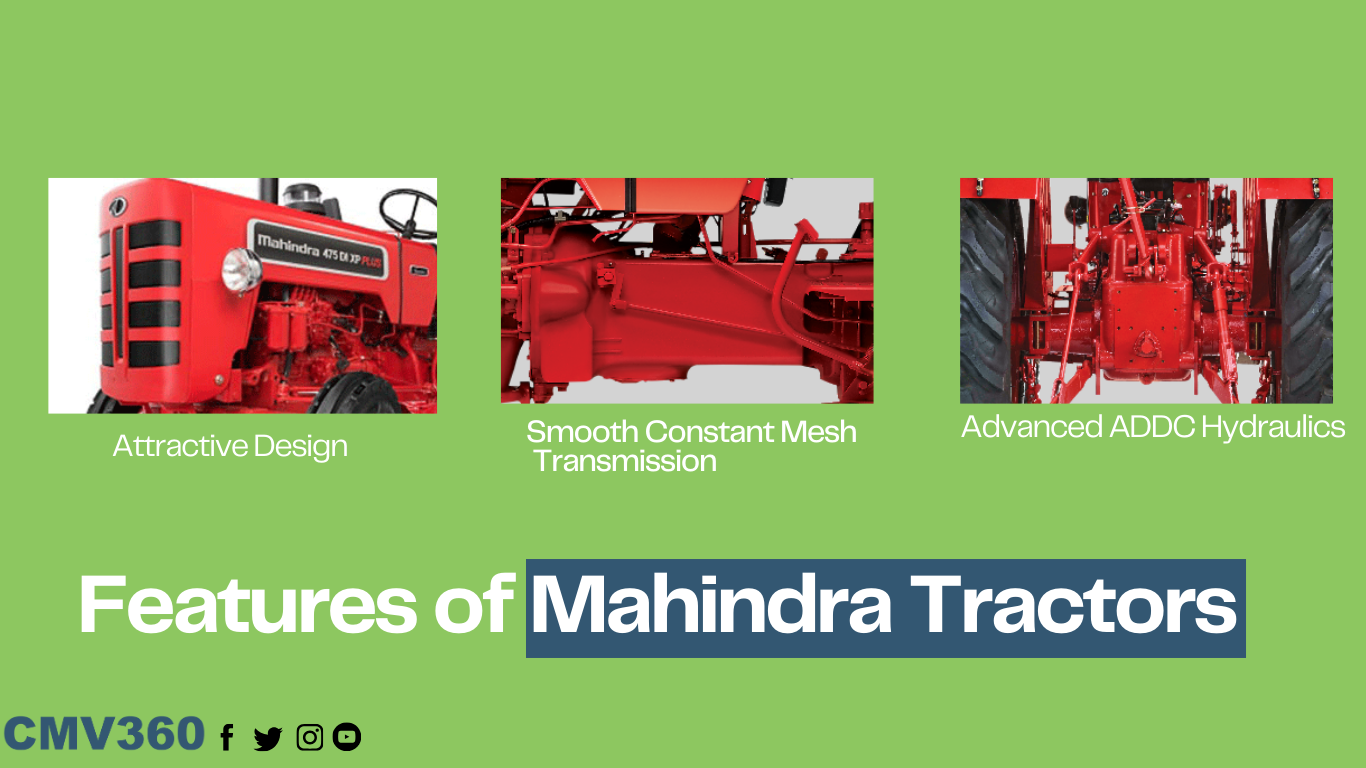 features of mahindra tractors