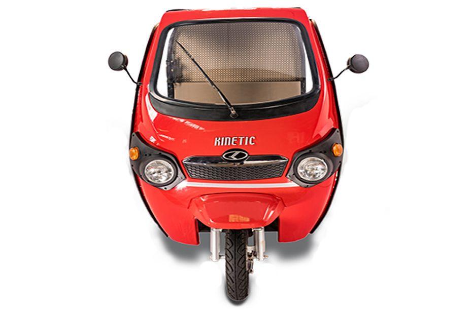 Kinetic Safar Shakti Red Front Side Kinetic Safar Shakti Red Front Side