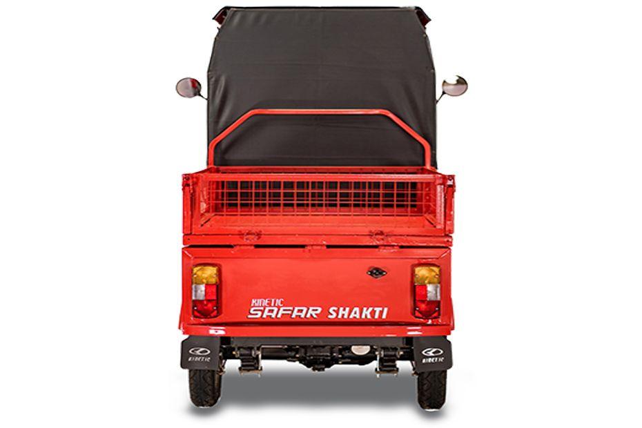 Kinetic Safar Shakti Red Rear Side Kinetic Safar Shakti Red Rear Side