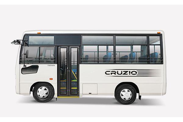 Mahindra Cruzio Staff Bus 2750 Left Side View Mahindra Cruzio Staff Bus 2750 Left Side View