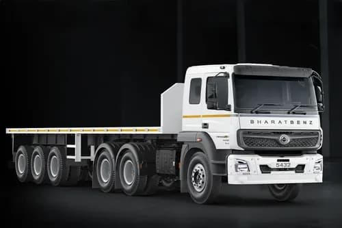 BharatBenz 5432T White Colour BharatBenz 5432T White Colour