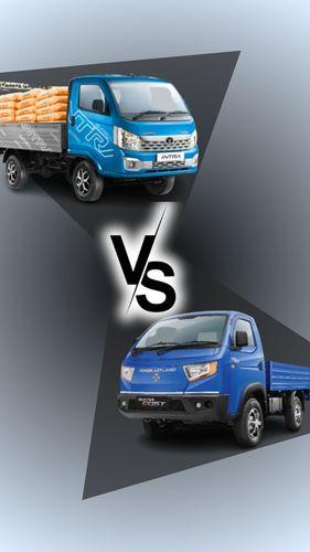 <p>Tata Intra V30 vs Ashok Leyland Bada Dost</p> <p>Tata Intra V30 vs Ashok Leyland Bada Dost</p>