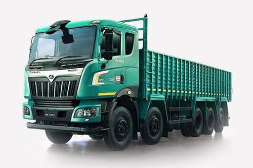Mahindra Blazo X Haulage 42 Pusher Axle Left Front Three Quarter Mahindra Blazo X Haulage 42 Pusher Axle Left Front Three Quarter
