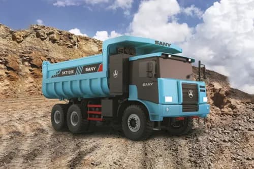 Sany SKT105E Right Front Three Quarter Sany SKT105E Right Front Three Quarter