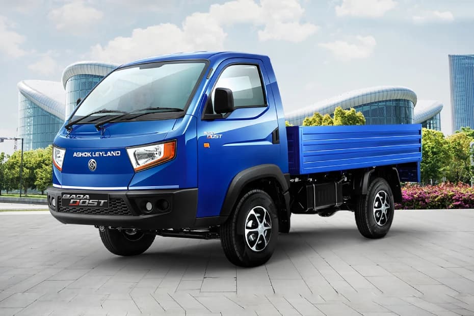 Ashok Leyland Bada Dost i4 with LNT Left Front Three Quarter Ashok Leyland Bada Dost i4 with LNT Left Front Three Quarter