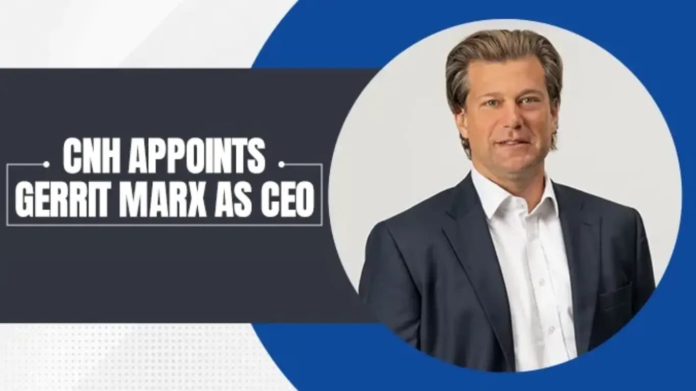 CNH Names Gerrit Marx as CEO, Marks His Return from Iveco Group