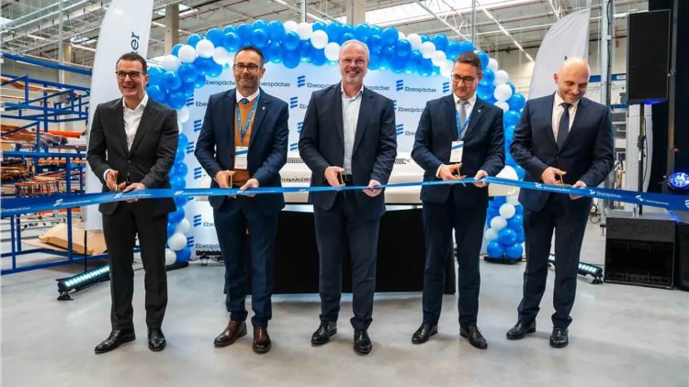 Eberspaecher Opens New Plant in Poland for Hybrid and Electric Bus Thermal Systems