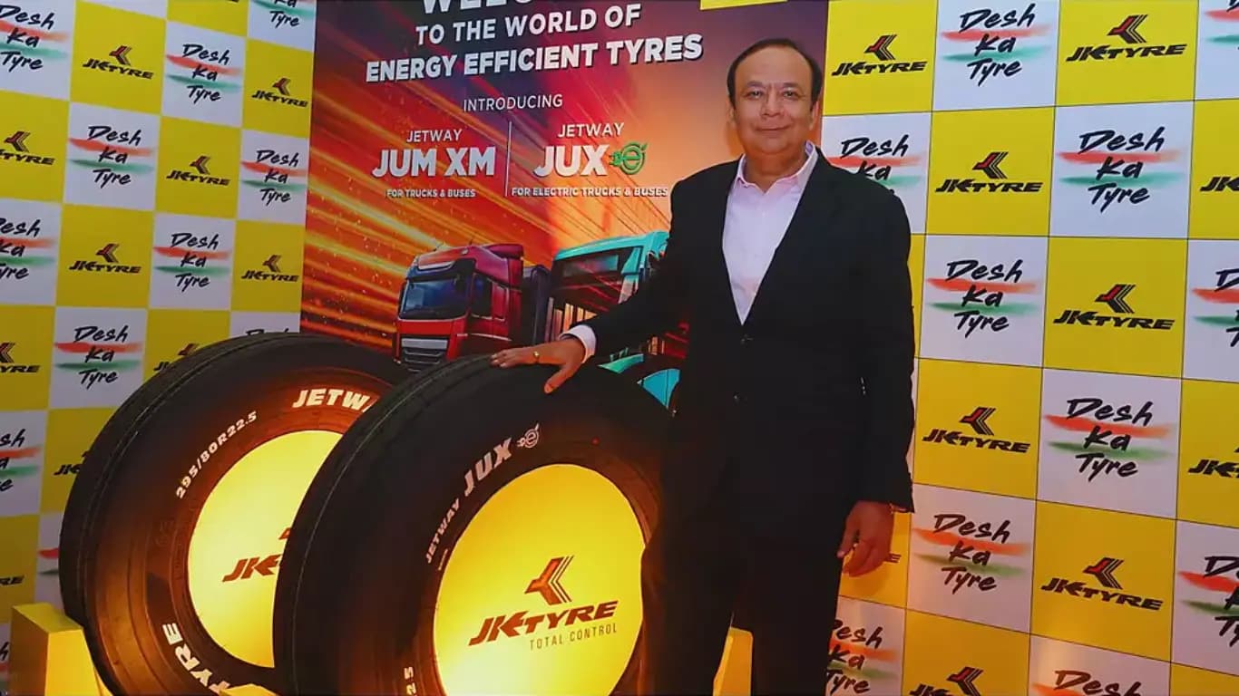JK Tyre Introduces Next-Generation JETWAY & JETSTEEL Tyres for Commercial Vehicles